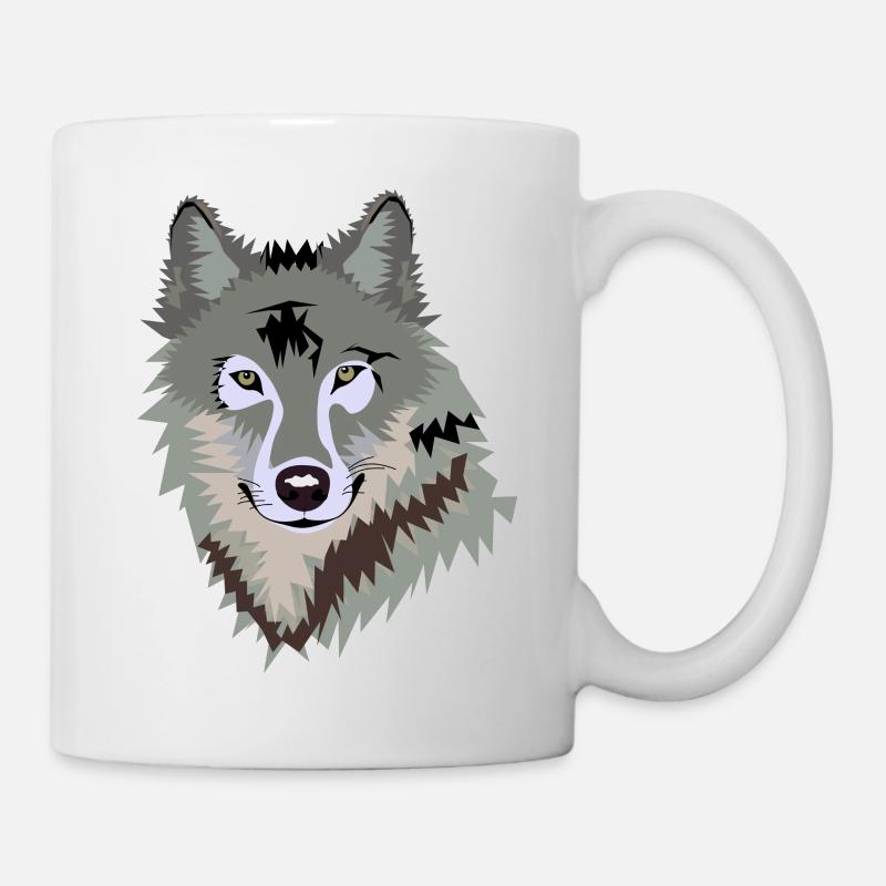 Wolf - Mug - white