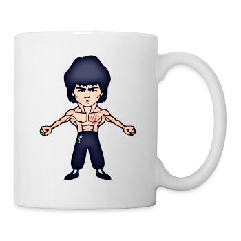 Bruce - Mug blanc - blanc - Droite