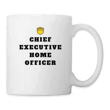 Chief Executive Home Officer - Mug - white - Right