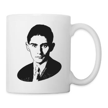 Franz Kafka | Literatur-Weltmeister Herr K. - Tasse - Weiß - Rechts