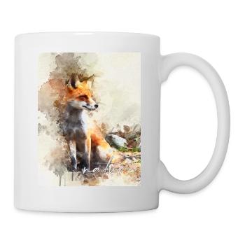Fuchs - Tasse - Weiß - Rechts