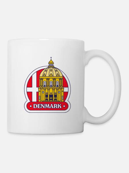 Denmark - Mug - white