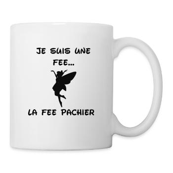 Je suis une fée, la fée Pachier cadeau - Mug blanc - blanc - Droite