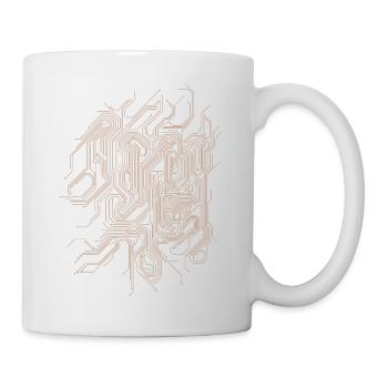 Circuit imprimé - Mug blanc - blanc - Droite