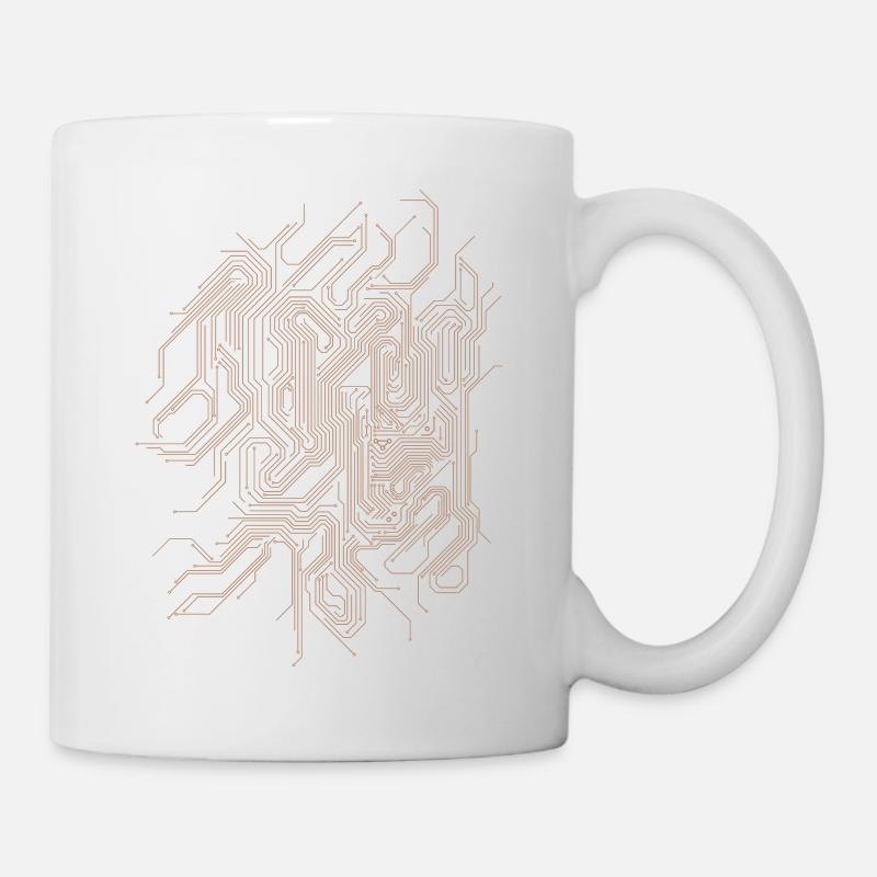Circuit board - Mug - white