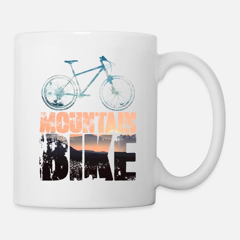 Mountain Bike - Mug - white