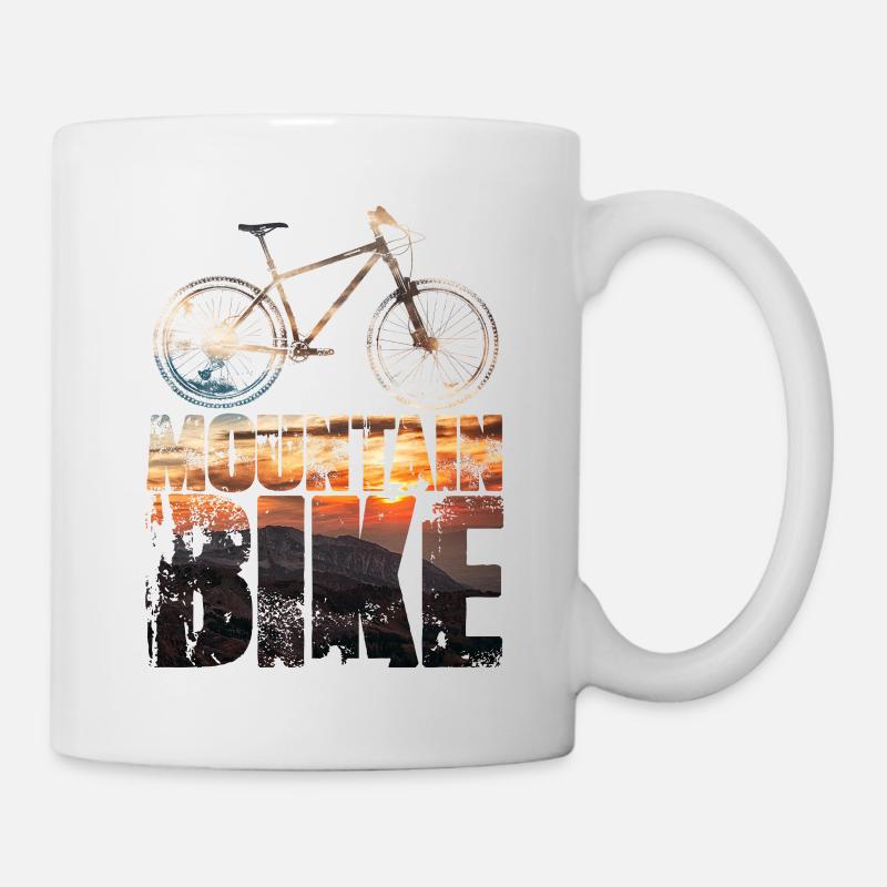 VTT - Mug blanc - blanc