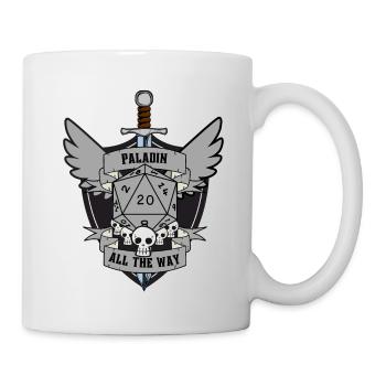 Paladin All The Way Grey - Tasse - Weiß - Rechts