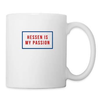 Hessen Passion Deutschland Geschenk Geschenkidee - Tasse - Weiß - Rechts