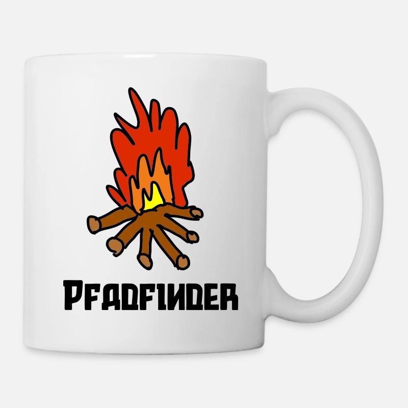 pfadfinder - Tasse - Weiß