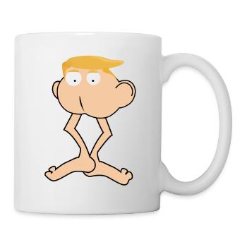 Donald  get trumped solo - Tasse - Weiß - Rechts