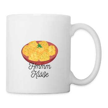 Hmmmm dumplings - Mug - white - Right