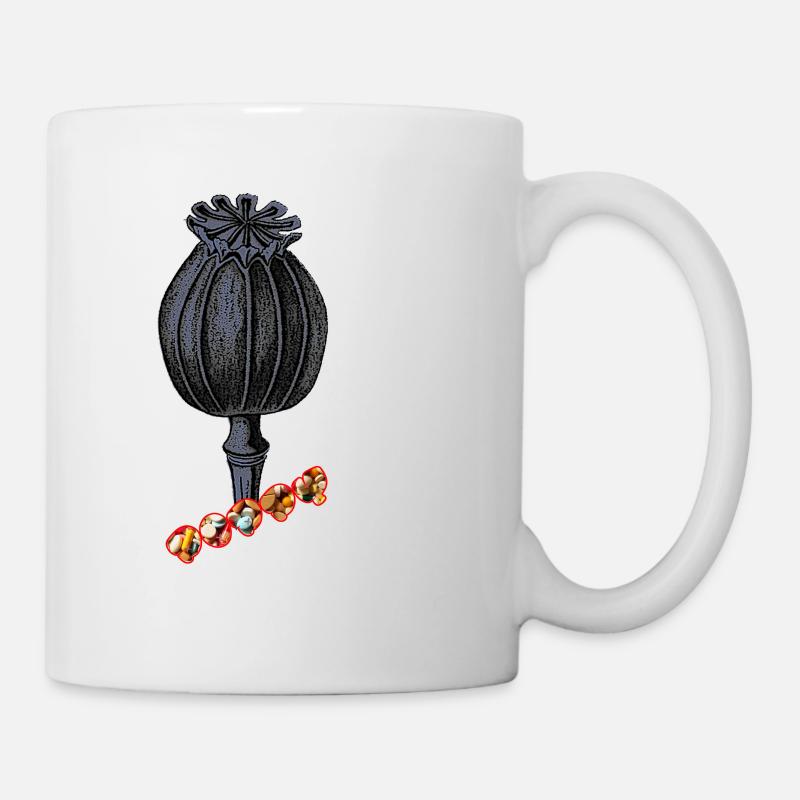 Pavot - Mug blanc - blanc