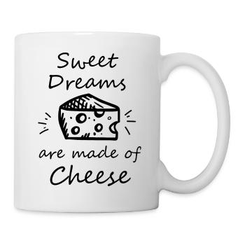 Funny cheese saying gift for cheese lover - Mug - white - Right