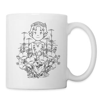 Heidi With Plants - Mug - white - Right