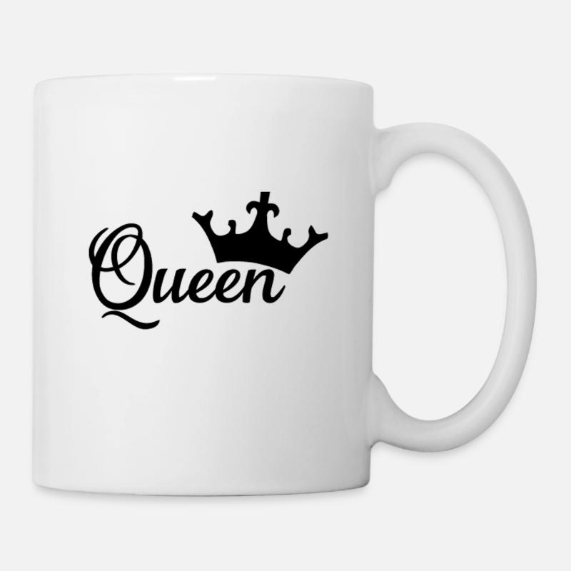 the queen - Mug - white