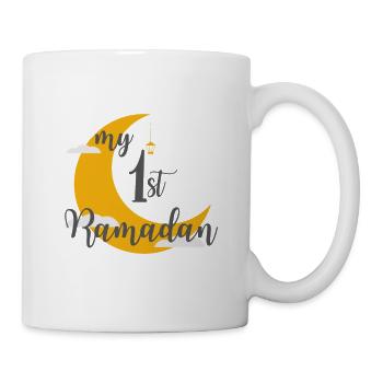 My first Ramadan/ 1st Eid /Muslim /Islam/Allah - Mug - white - Right