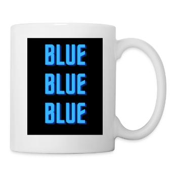 blue - Tasse - Weiß - Rechts