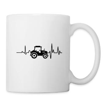 Tractor Farmer Farmer Gift Trekker - Mug - white - Right