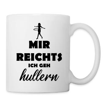 Ich Geh Hullern Hula Liebe Geschenk - Tasse - Weiß - Rechts