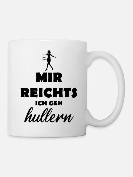 Ich Geh Hullern Hula Liebe Geschenk - Tasse - Weiß