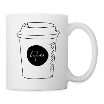 Coffee. coffee, coffee - Mug - white - Right