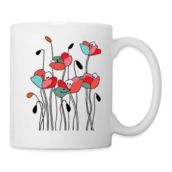 Flowers - Mug - white - Right