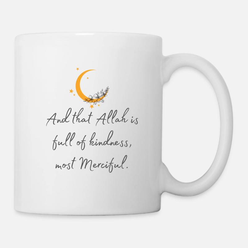 Koran- Vers /Allah/Islam /Muslim - Tasse - Weiß