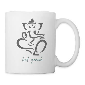 Lord Ganesh Ganesha Éléphant Hindoue Hindou God - Mug blanc - blanc - Droite