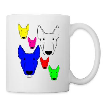 Bully Farben - Tasse - Weiß - Rechts