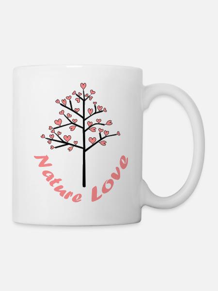 Nature Love - Mug blanc - blanc