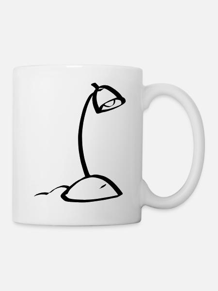 table lamp - Mug blanc - blanc