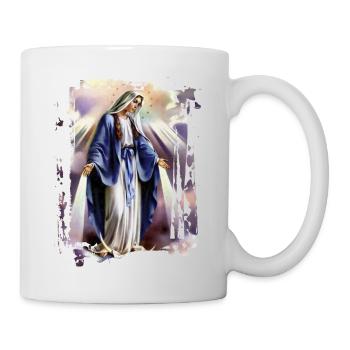 Holly Mary Maria Madonna Mariana Jungfrau Maria - Tasse - Weiß - Rechts