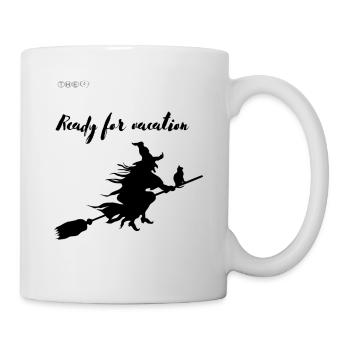 Prêt pour les vacances - Mug blanc - blanc - Droite