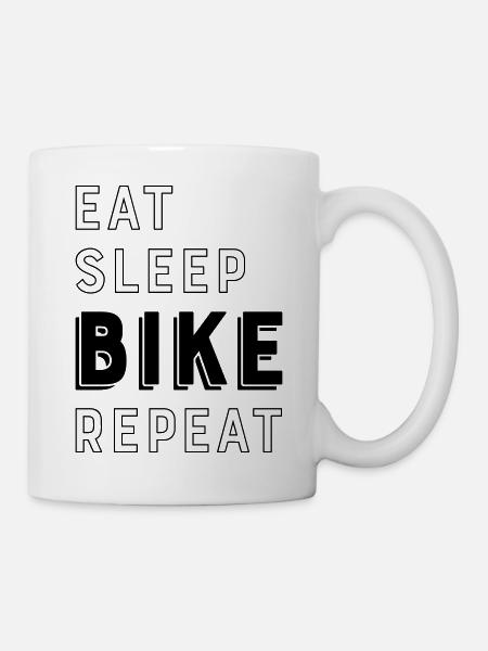 biker - Mug - white