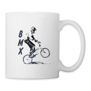 bmx - Tasse - Weiß - Rechts