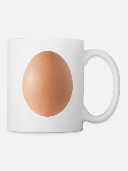 Egg, New Year - Mug - white