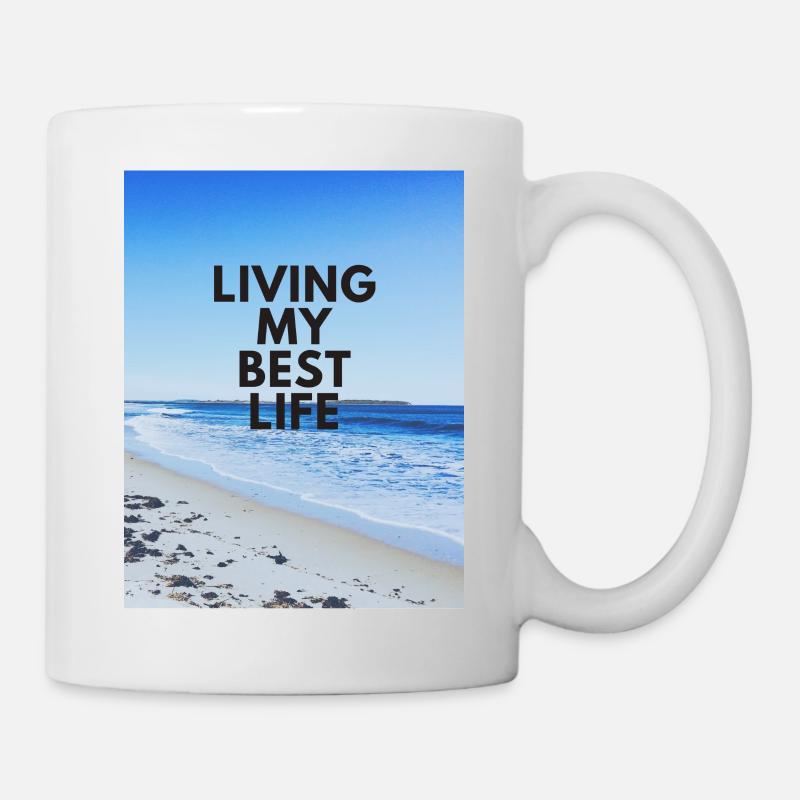 Living my best life - Mug - white