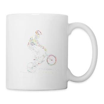 bmx - Tasse - Weiß - Rechts