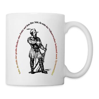 hecker4 - Tasse - Weiß - Rechts