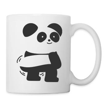 Panda Twerking Twerk - Tasse - Weiß - Rechts