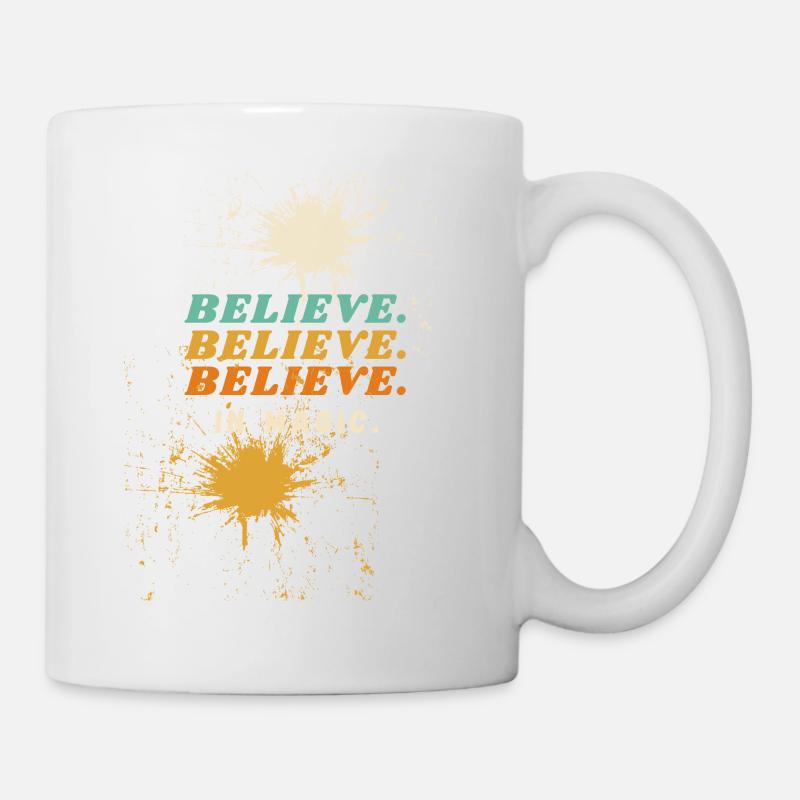 Believe in magic - Tasse - Weiß