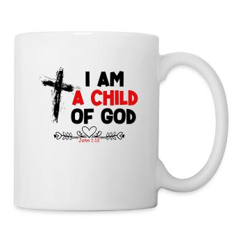 I Am Child of God - Mug - white - Right