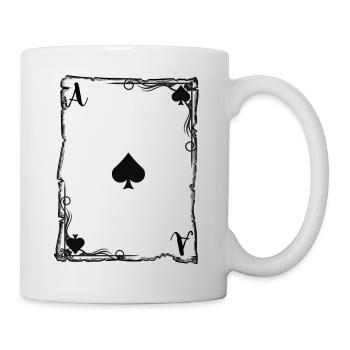 The ace of spades. - Mug - white - Right