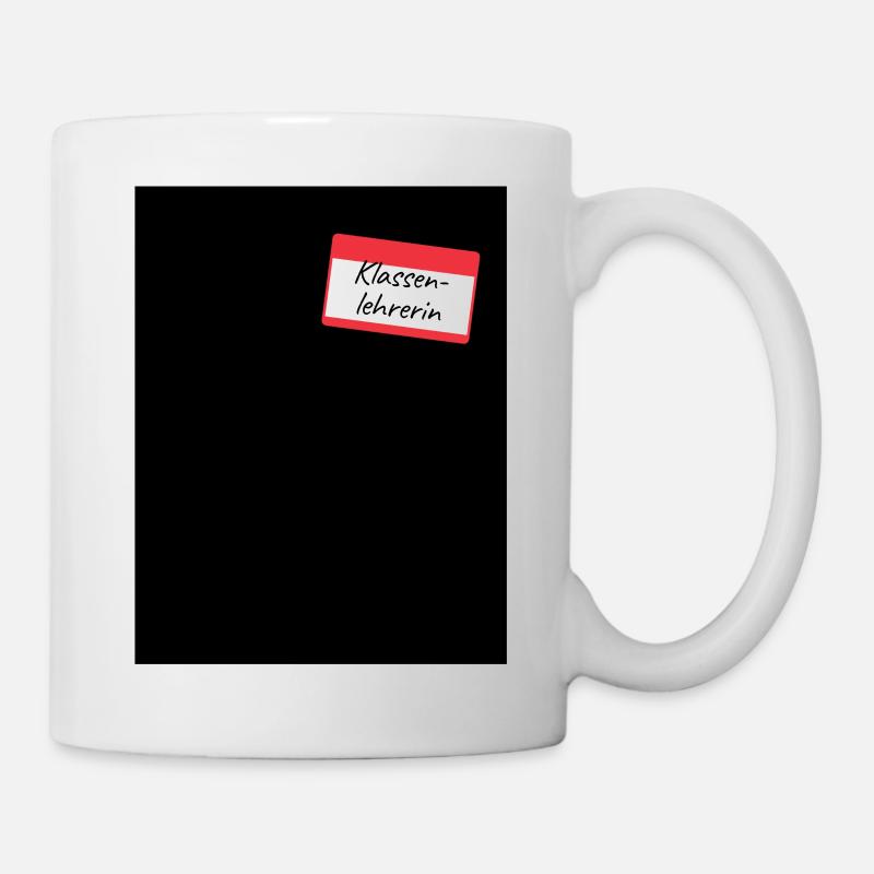 Klassenlehrerin - Tasse - Weiß