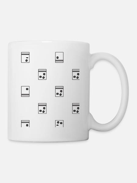 party pills - Tasse - Weiß