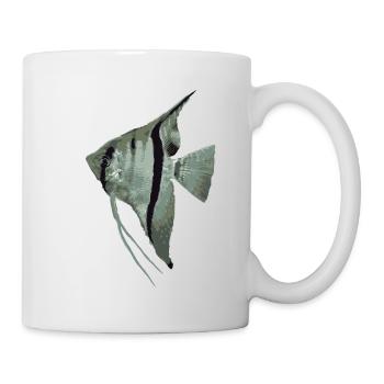 Scalar (sail fin) - Mug - white - Right
