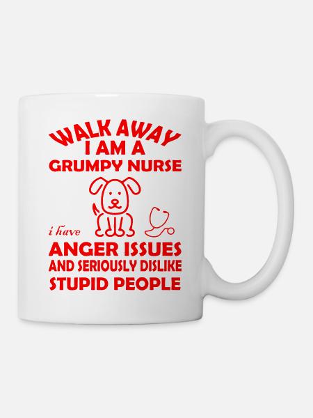 Nurse - Tasse - Weiß