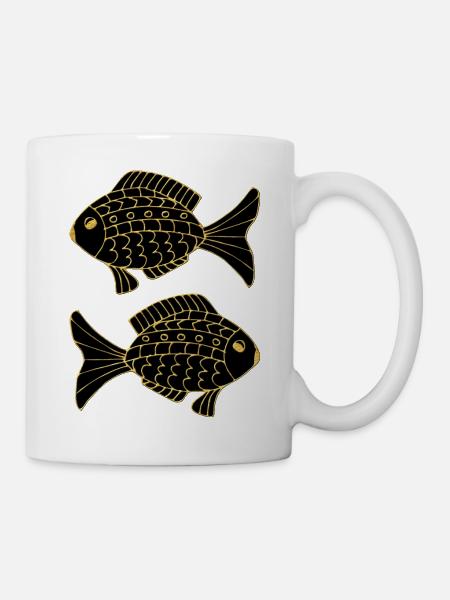 Fisch - Tasse - Weiß