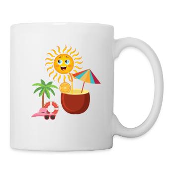 summer holiday in blood - Mug - white - Right